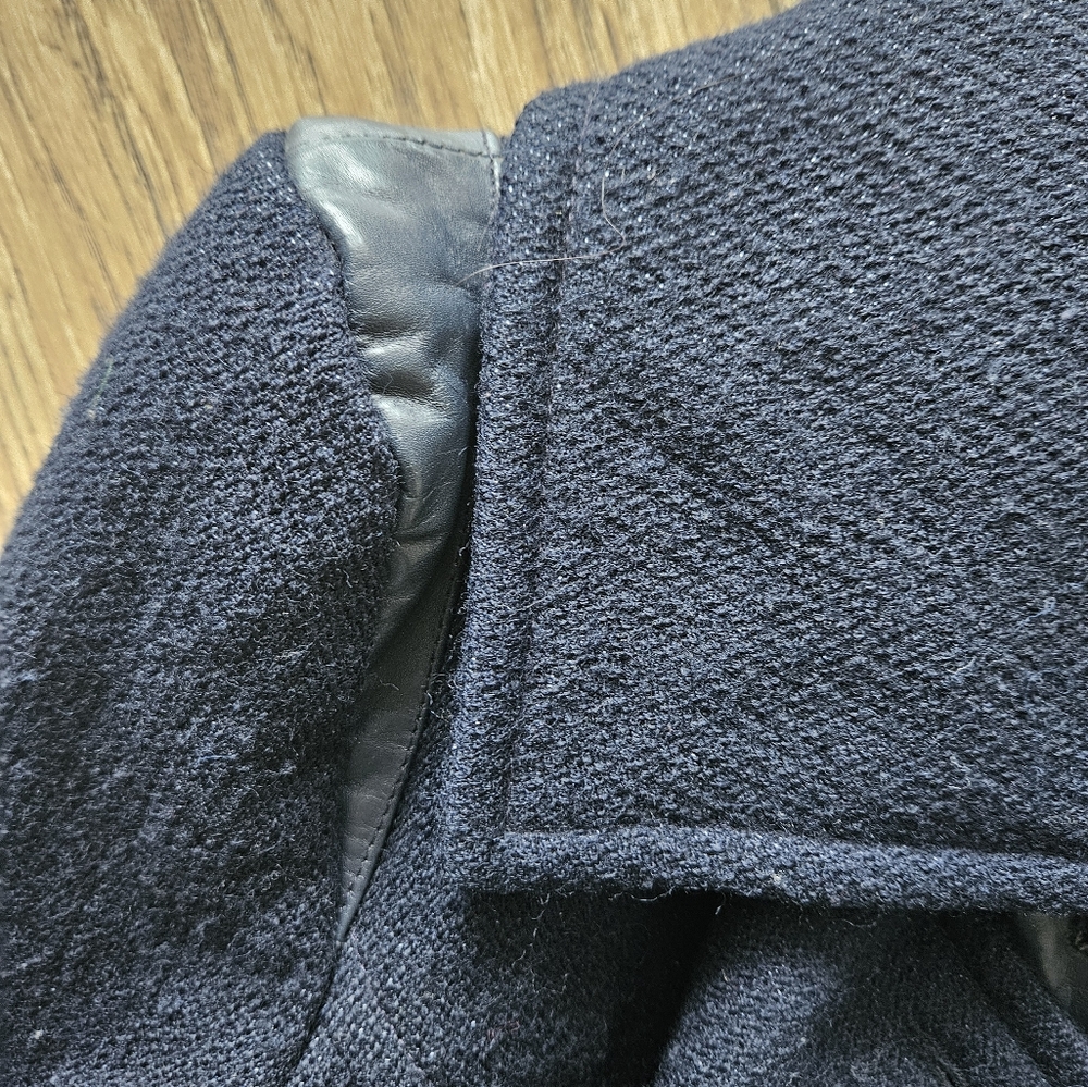 Mackage Navy Wool coat - Picture 4 of 10